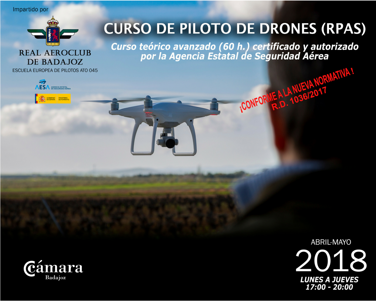 CURSO DE PILOTO DE DRONES (RPAS)