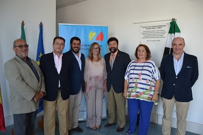 CREEX, COEBA y Cámara de Comercio de Badajoz presentes en la inuguración del Centro Empresarial Manuel Pérez y Pérez