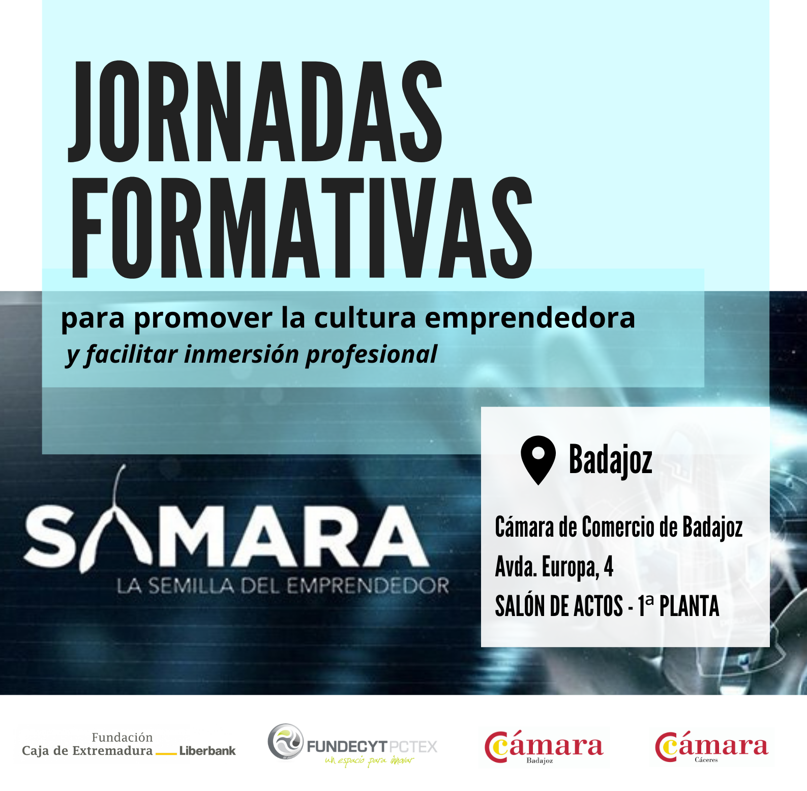 BADAJOZ- Jornada formativa: POSICIONAMIENTO Y MARKETING DIGITAL EN MERCADOS-SAMARA EMPRENDE