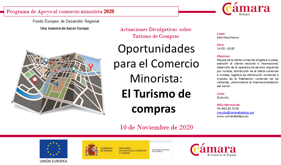MÉRIDA - Taller PCM: Oportunidades para el Comercio Minorista: El Turismo de compras 