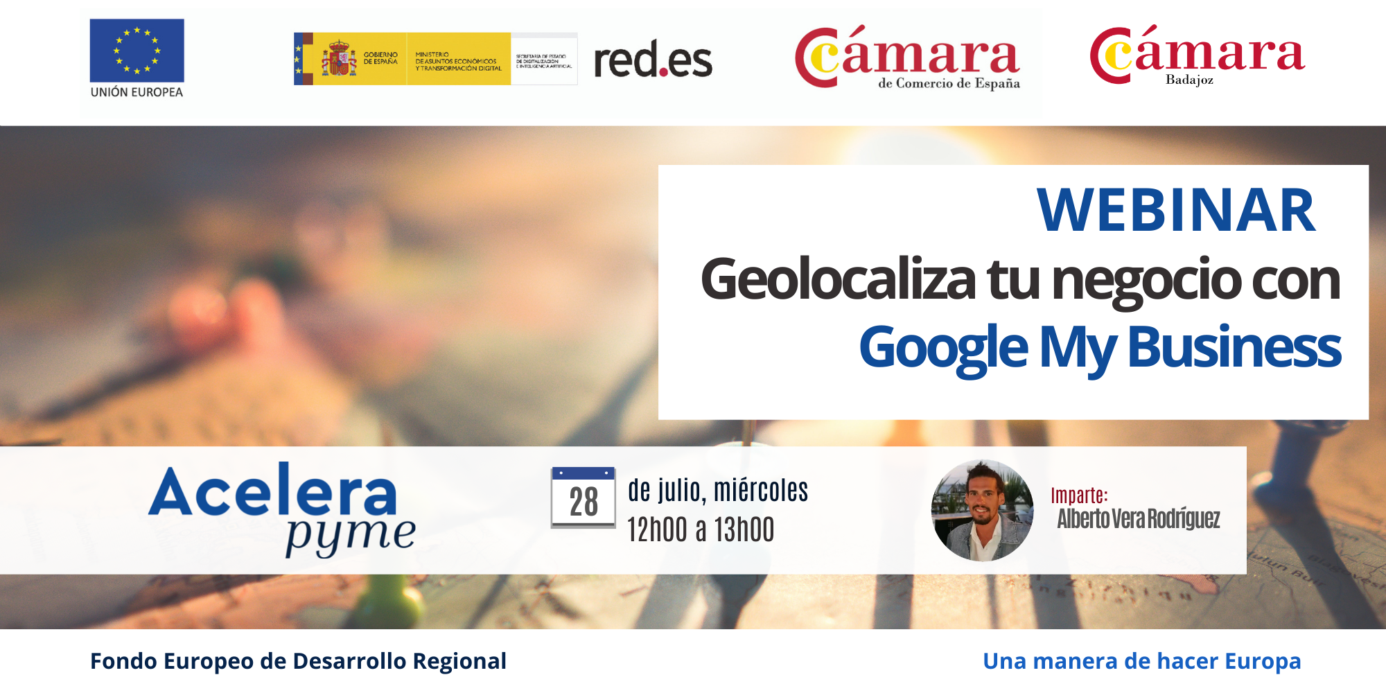 WEBINAR - Geolocaliza tu negocio con Google My Business