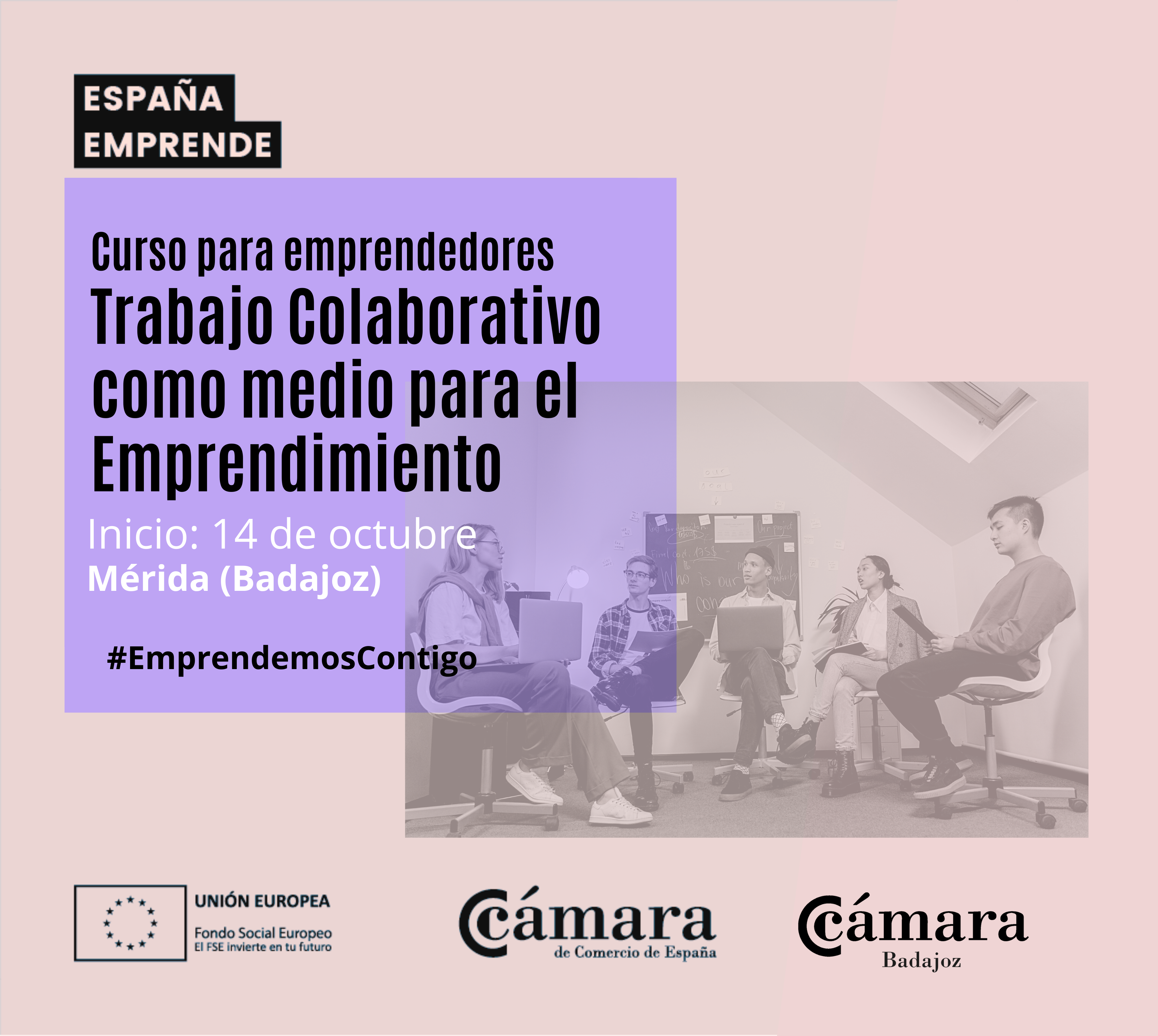 CURSO ESPAÑA EMPRENDE: Trabajo Colaborativo  como medio para el Emprendimiento