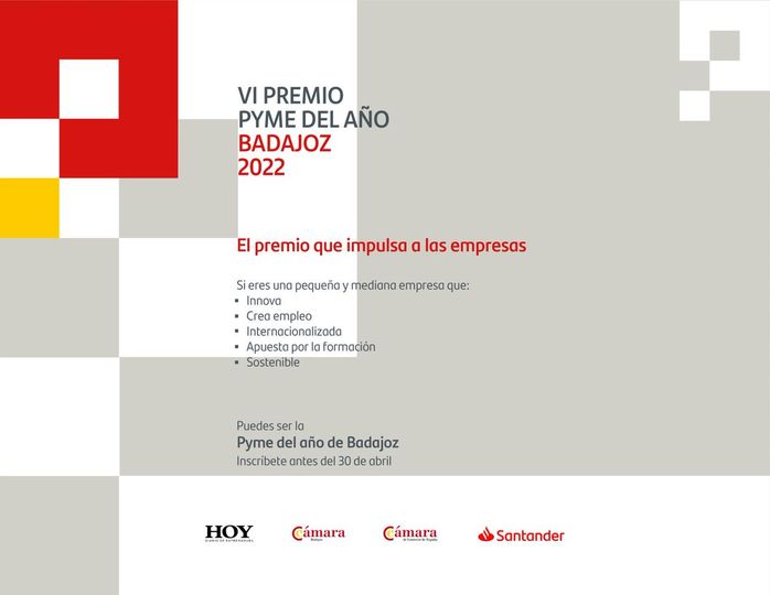 .800 empresas optan al Premio Pyme del Año de Banco Santander y Cámara de España