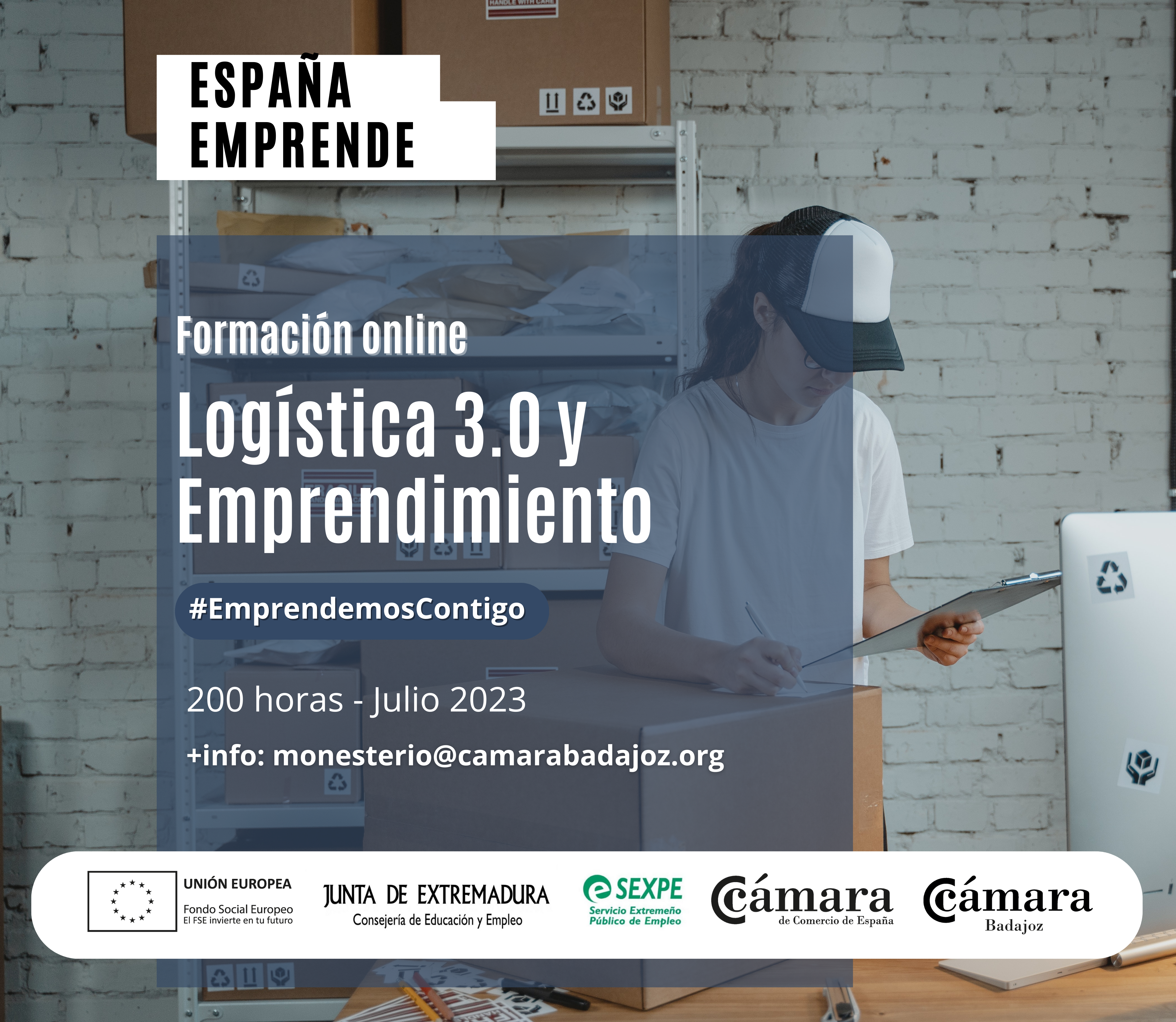 CURSO ESPAÑA EMPRENDE: Logística 3.0 y Emprendimiento