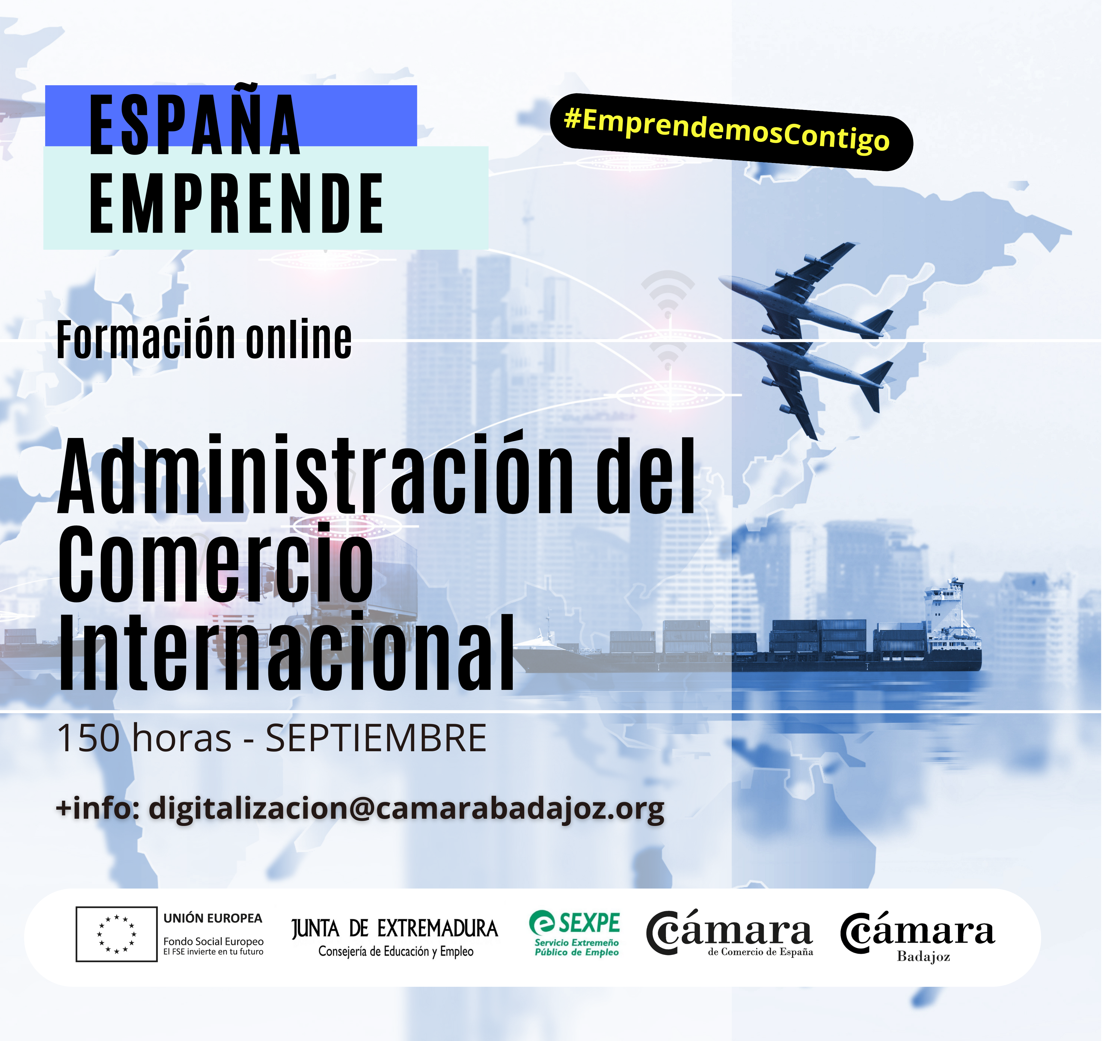 CURSO ESPAÑA EMPRENDE: Administración del Comercio Internacional