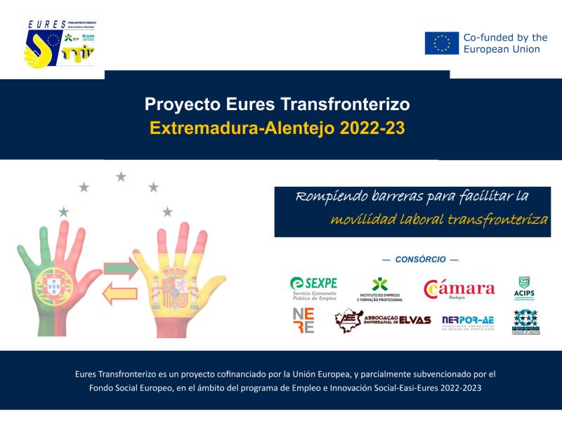 Proyecto Eures Transfronterizo (Extremadura-Alentejo 2022-23)