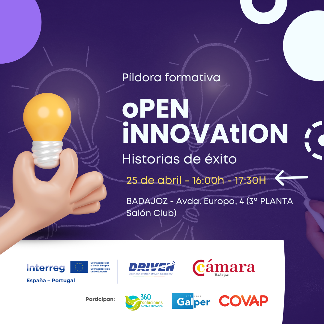 PÍLDORA FORMATIVA: "Open Innovation: Historias de Éxito” (Presencial)
