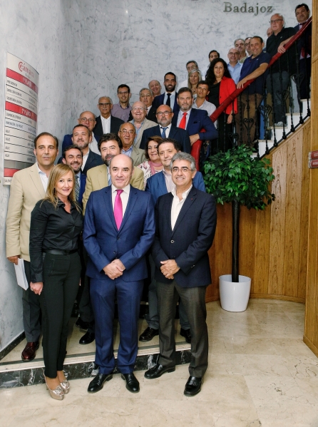Mariano García Sardiña, nuevo presidente de la Cámara de Comercio de Badajoz
