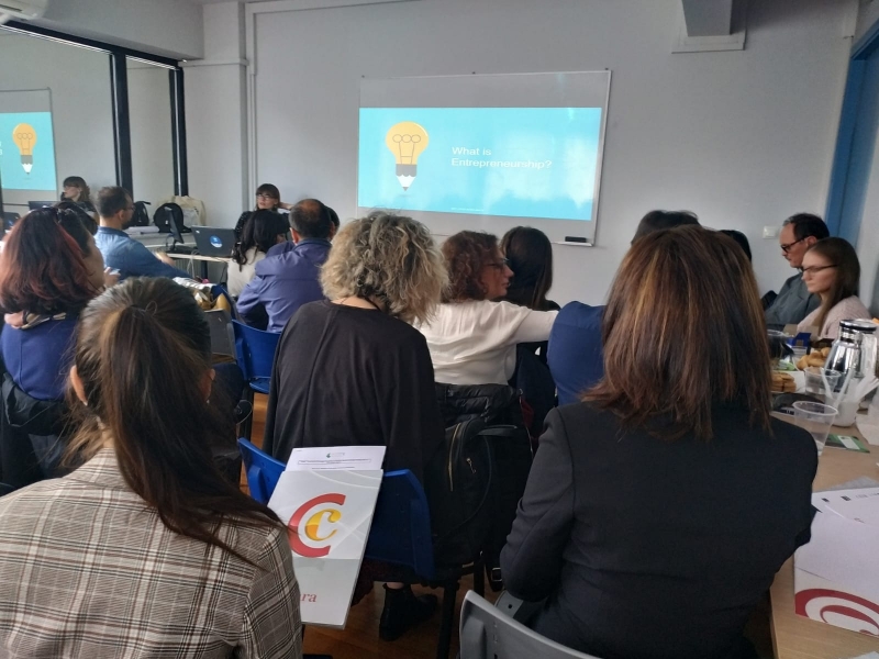 La Cámara asiste a una formación para técnicos de emprendimiento femenino en Grecia dentro del Proyecto FEMME
