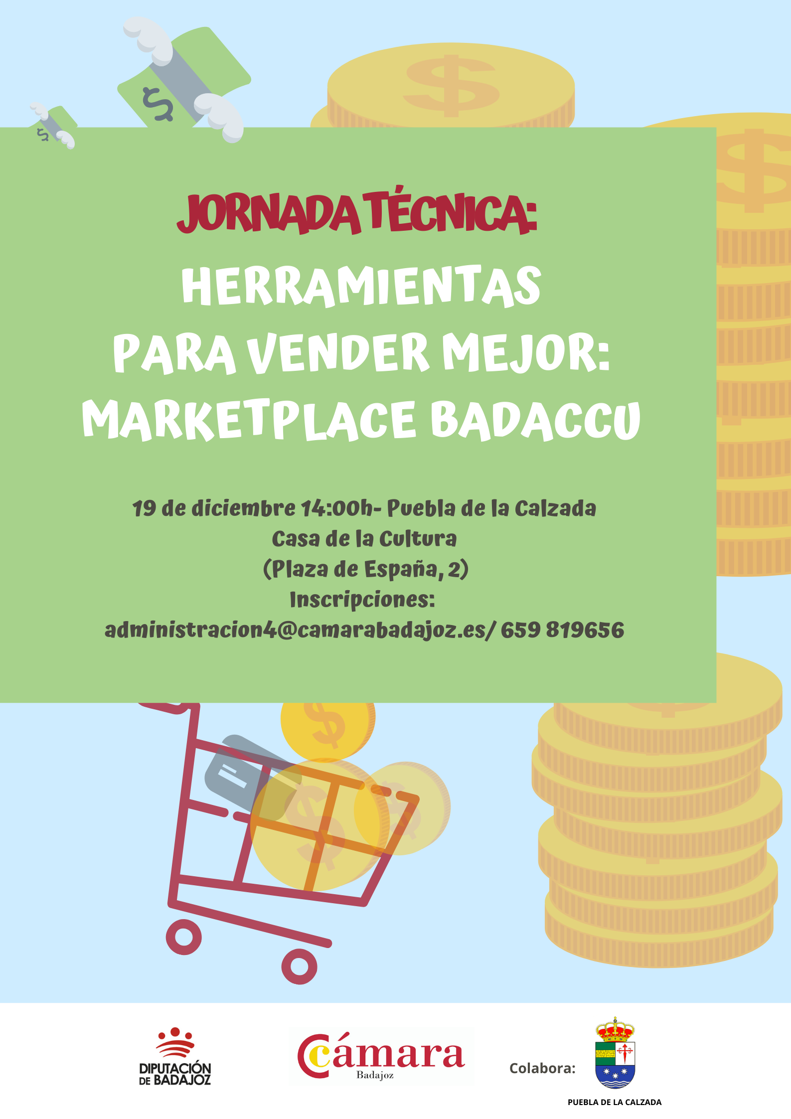 PUEBLA DE LA CALZADA- Herramientas para vender mejor: marketplace Badaccu