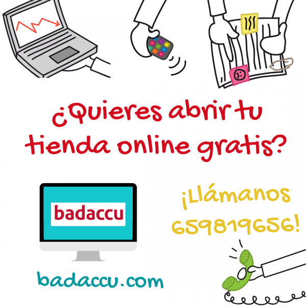 Abre gratuitamente tu negocio online con badaccu.com