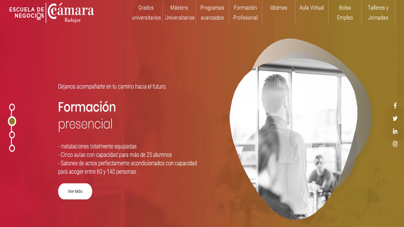 La Escuela de Negocios de la Cámara de Comercio de Badajoz, una completa oferta formativa a tu disposición