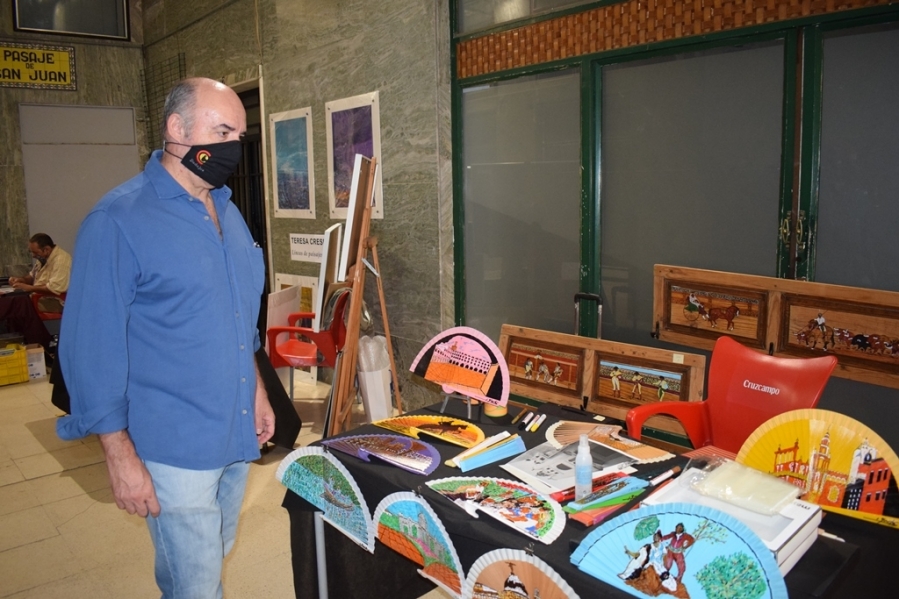 Cultura y Comercio se dieron cita en el Pasaje de Arte de Badajoz este fin de semana
