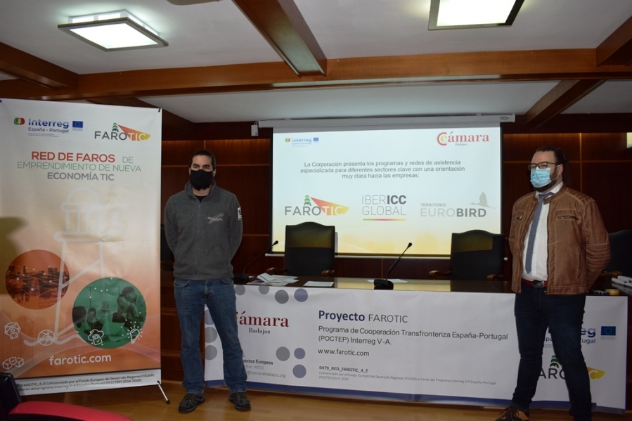 La Cámara de Badajoz presenta sus iniciativas Interreg POCTEP de asistencia sectorial especializada