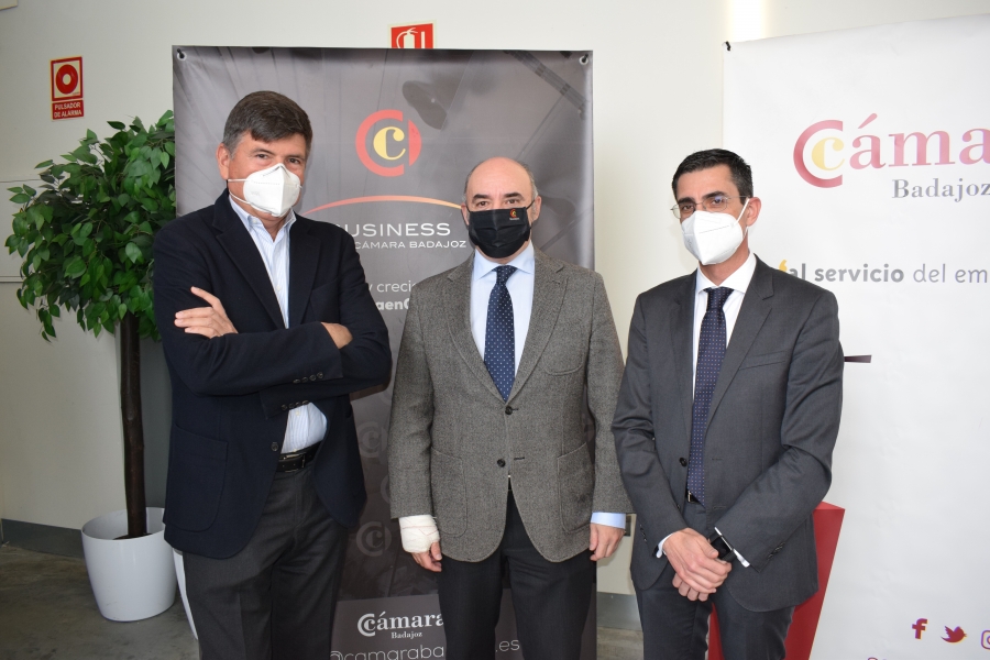 Manuel Pimentel inaugura las charlas empresariales HABLAMOS de Cámara Badajoz