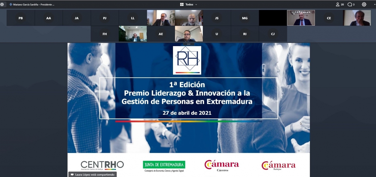 El Premio Liderazgo e Innovación a la Gestión de Personas en Extremadura reconocerá el talento de los profesionales