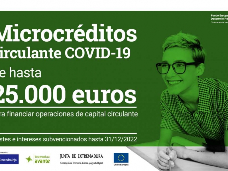Empresas y autónomos pueden solicitar hasta el 30 de junio microcréditos de hasta 25.000 euros para inyectar liquidez a sus negocios