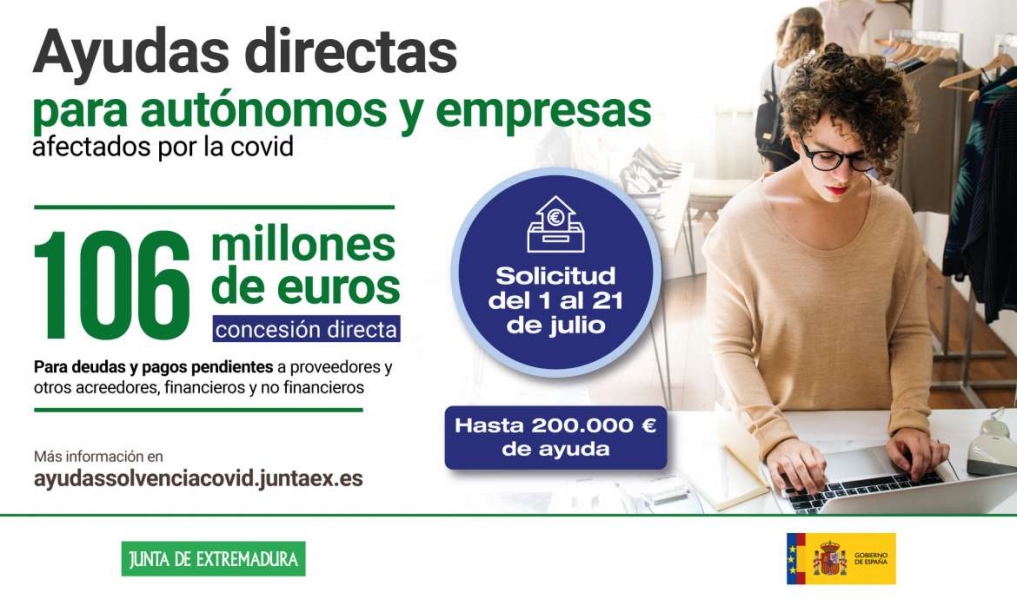 Empresas y autónomos pueden preparar ya su documentación en la web de ayudas destinadas a reducir el endeudamiento