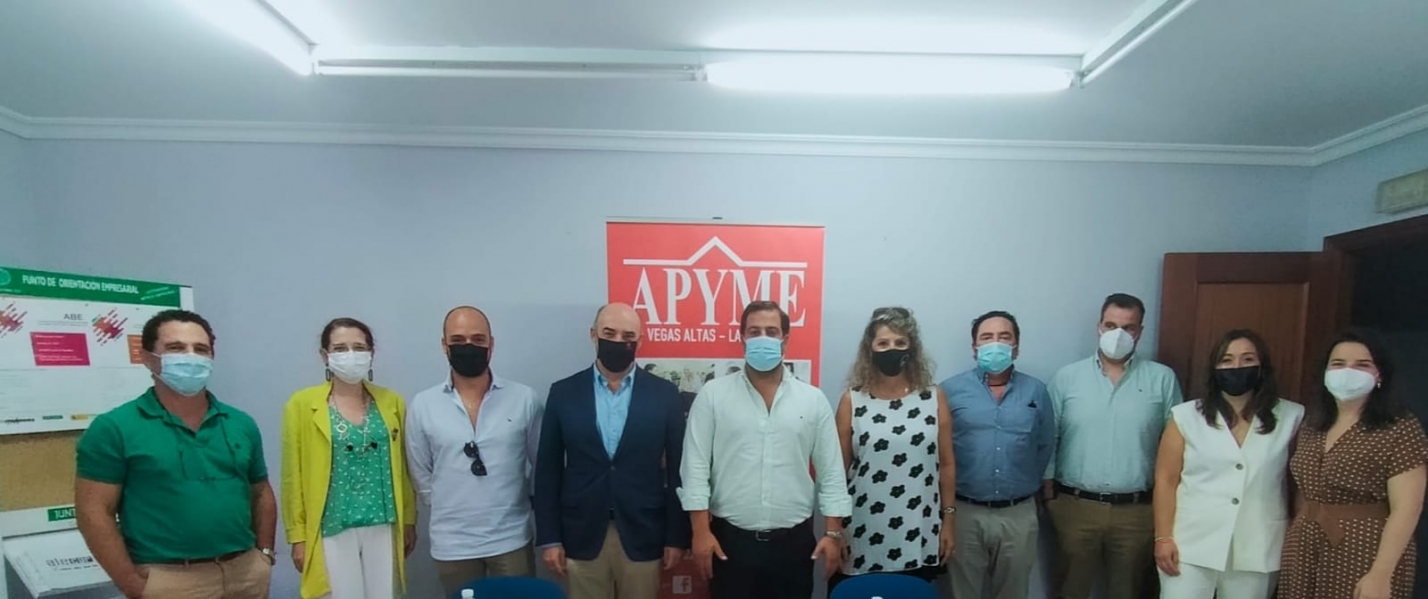 La Cámara de Comercio aplaude la labor de la asociación Apyme Vegas Altas - La Serena
