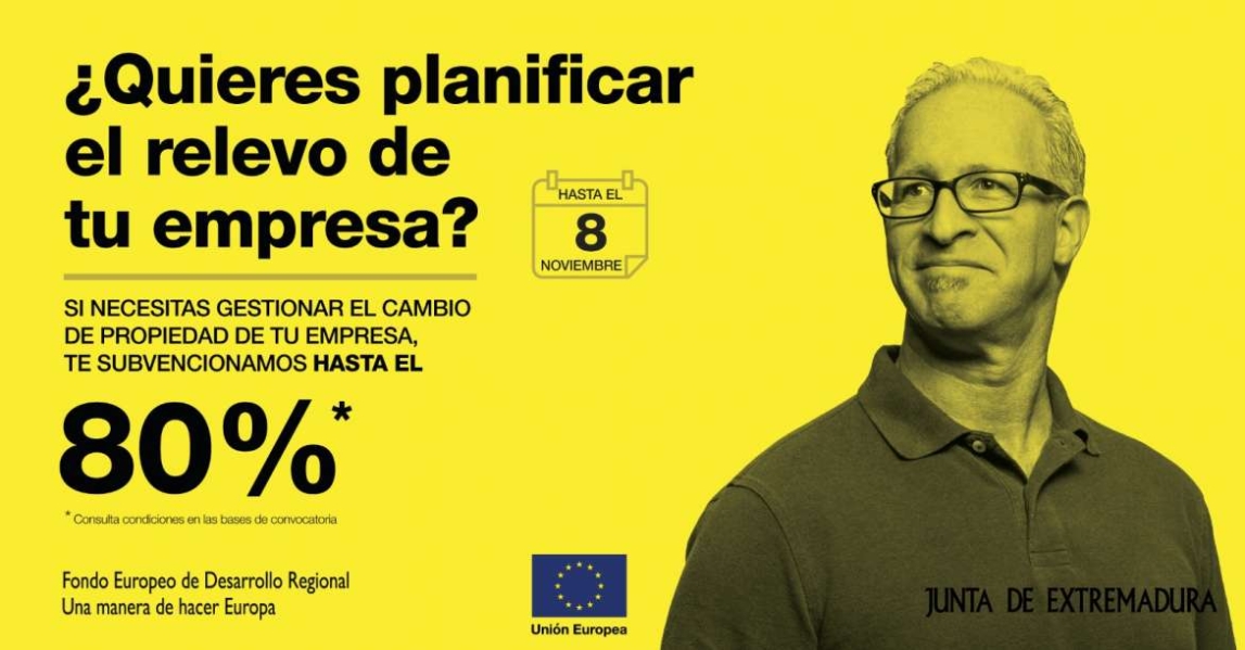  Publicada la convocatoria de ayudas de los procesos de relevo empresarial para 2021