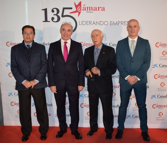 La Cámara de Comercio de Badajoz celebra su 135 aniversario