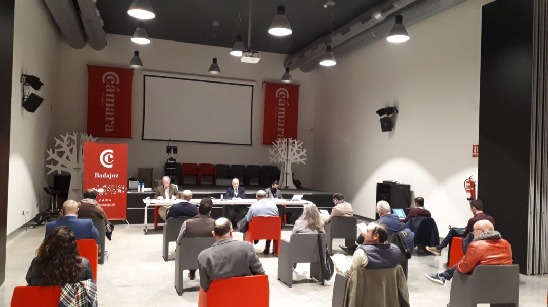La Cámara de Badajoz aprueba por unanimidad el presupuesto de 2022
