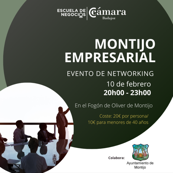 La Cámara desarrollará el encuentro MONTIJO EMPRESARIAL