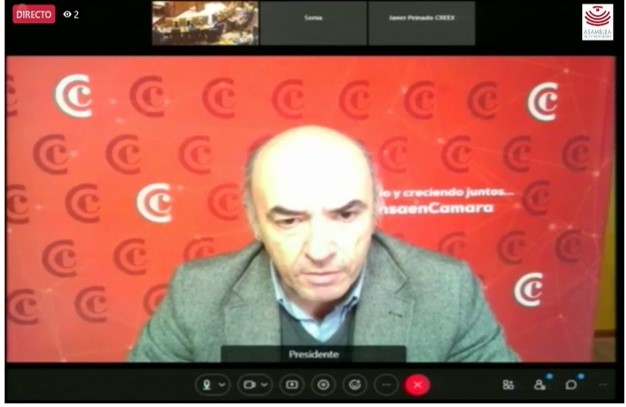 El presidente de la Cámara comparece ante la Asamblea para abordar el reto demográfico
