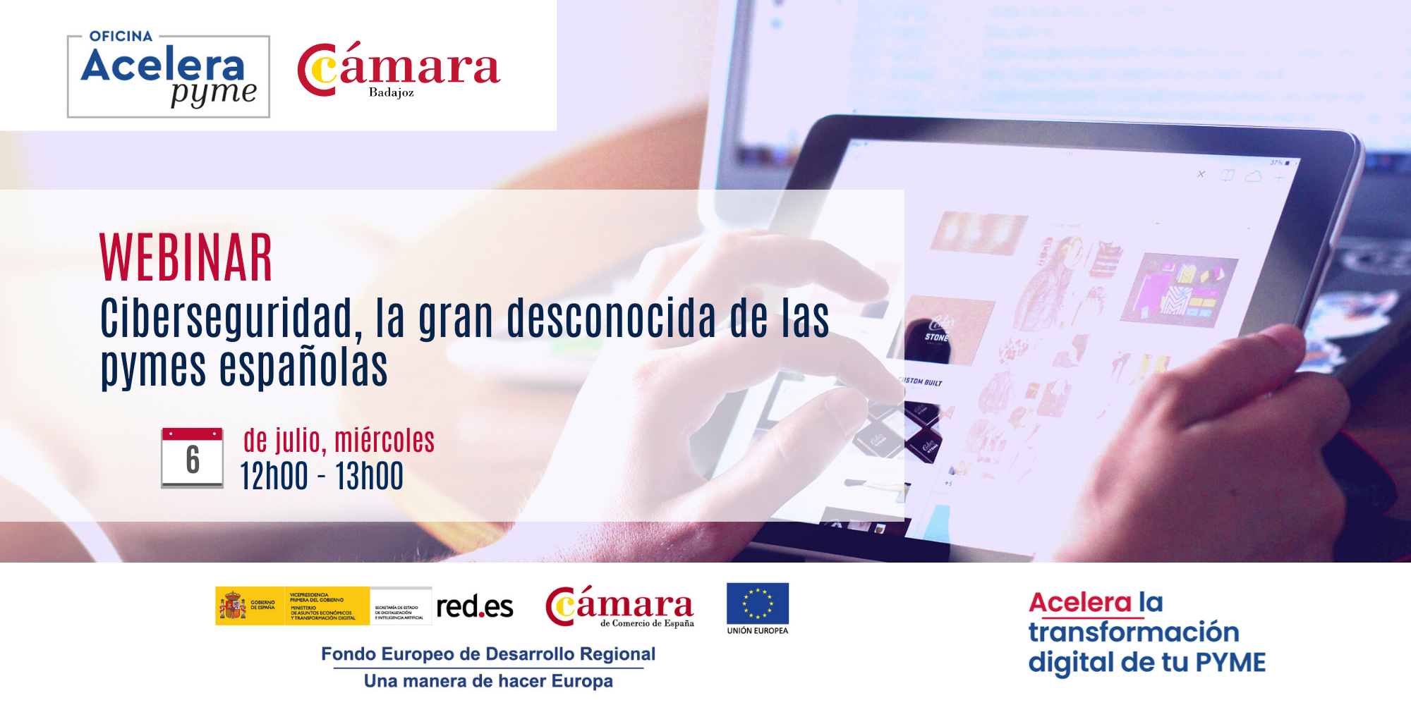 Webinar – Ciberseguridad, la gran desconocida de las pymes españolas