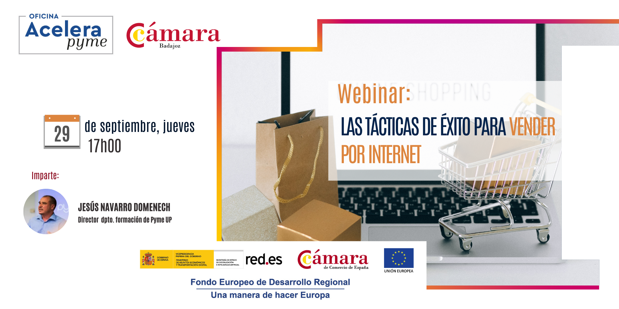 Webinar – LAS TÁCTICAS DE ÉXITO PARA VENDER POR INTERNET
