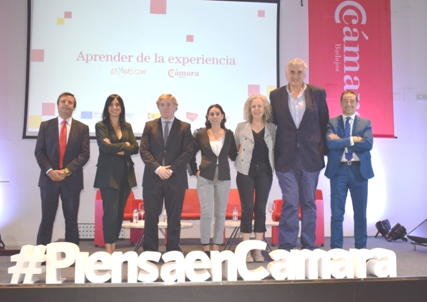 Romay, la Cámara de Comercio de Badajoz y 65YMÁS unidos  en la campaña ‘Aprender de la Experiencia’