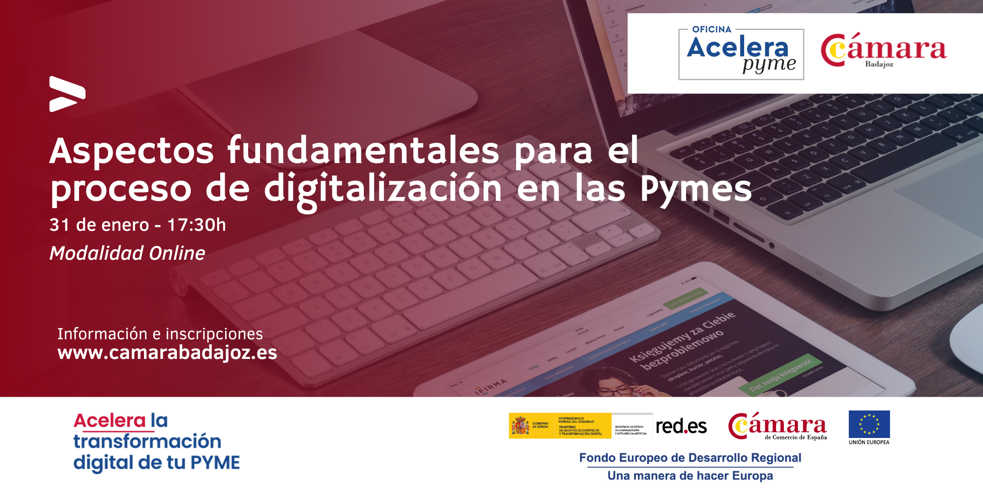 Webinar – Aspectos fundamentales para el proceso de digitalización en las Pymes