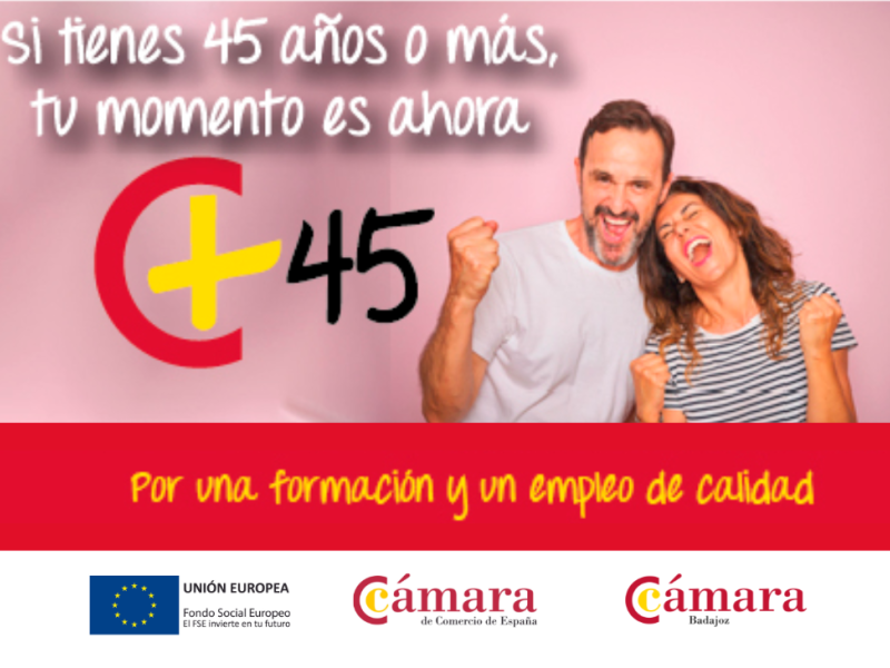 Programa 45+: reciclarse  para volver al mercado laboral