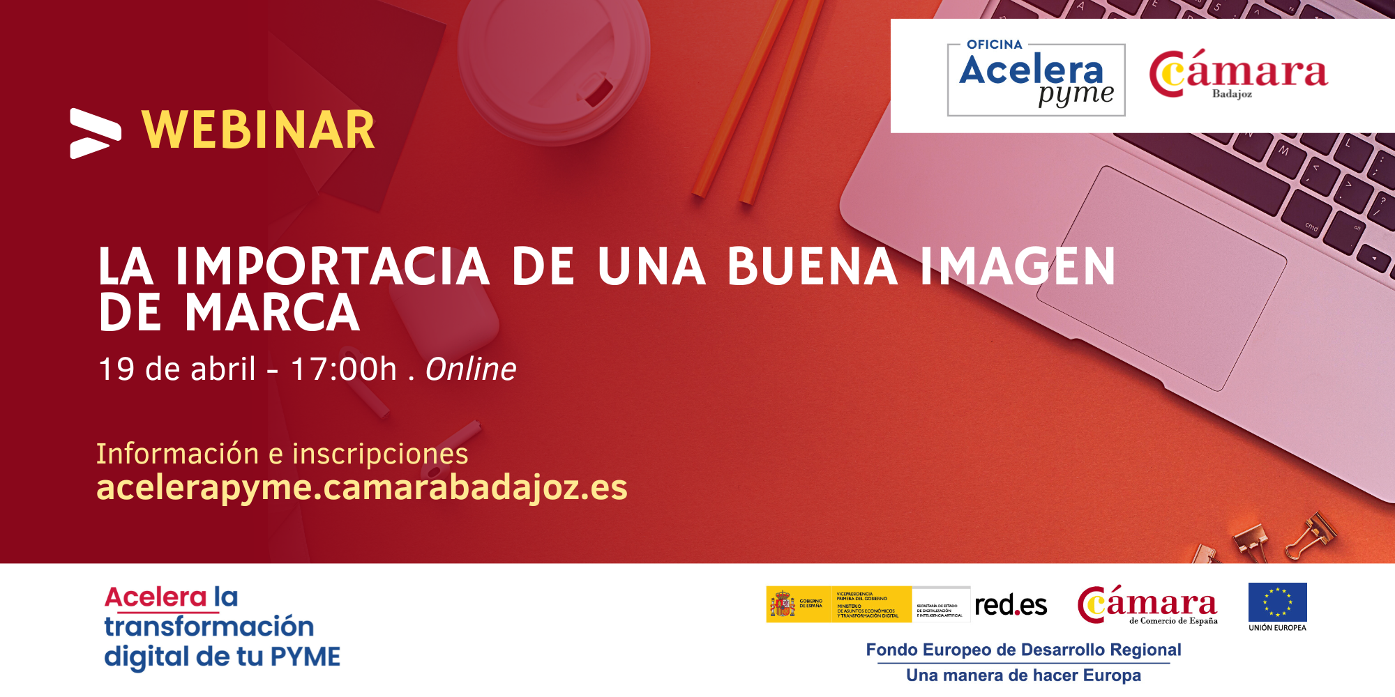 WEBINAR- LA IMPORTACIA DE UNA BUENA IMAGEN DE MARCA