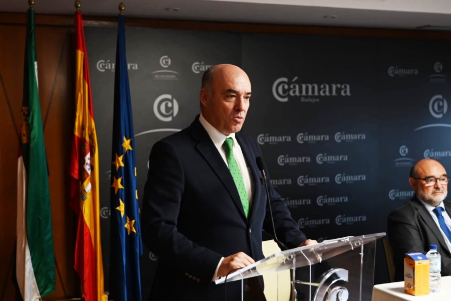 Mariano García Sardiña es reelegido presidente de la Cámara de Comercio de Badajoz