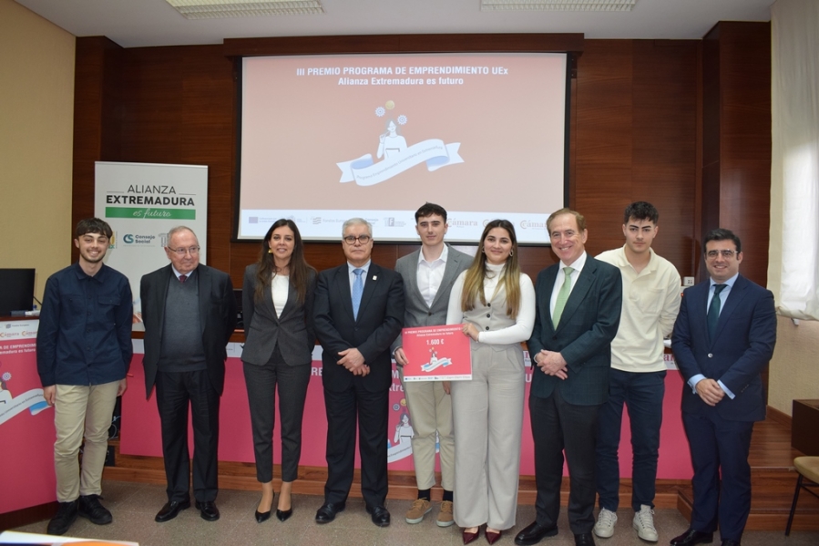 AETERNUM, proyecto ganador del III Programa de Emprendimiento Universitario en Badajoz