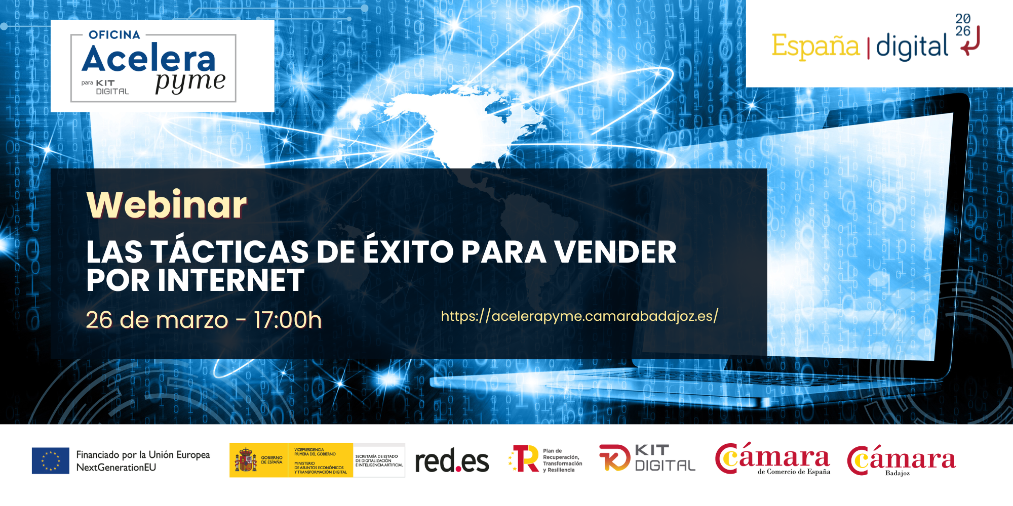 Webinar – LAS TÁCTICAS DE ÉXITO PARA VENDER POR INTERNET