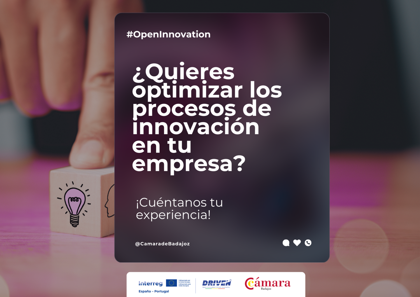 El proyecto DRIVEN lanza un cuestionario para analizar la innovación abierta en el tejido empresarial de la Euroace