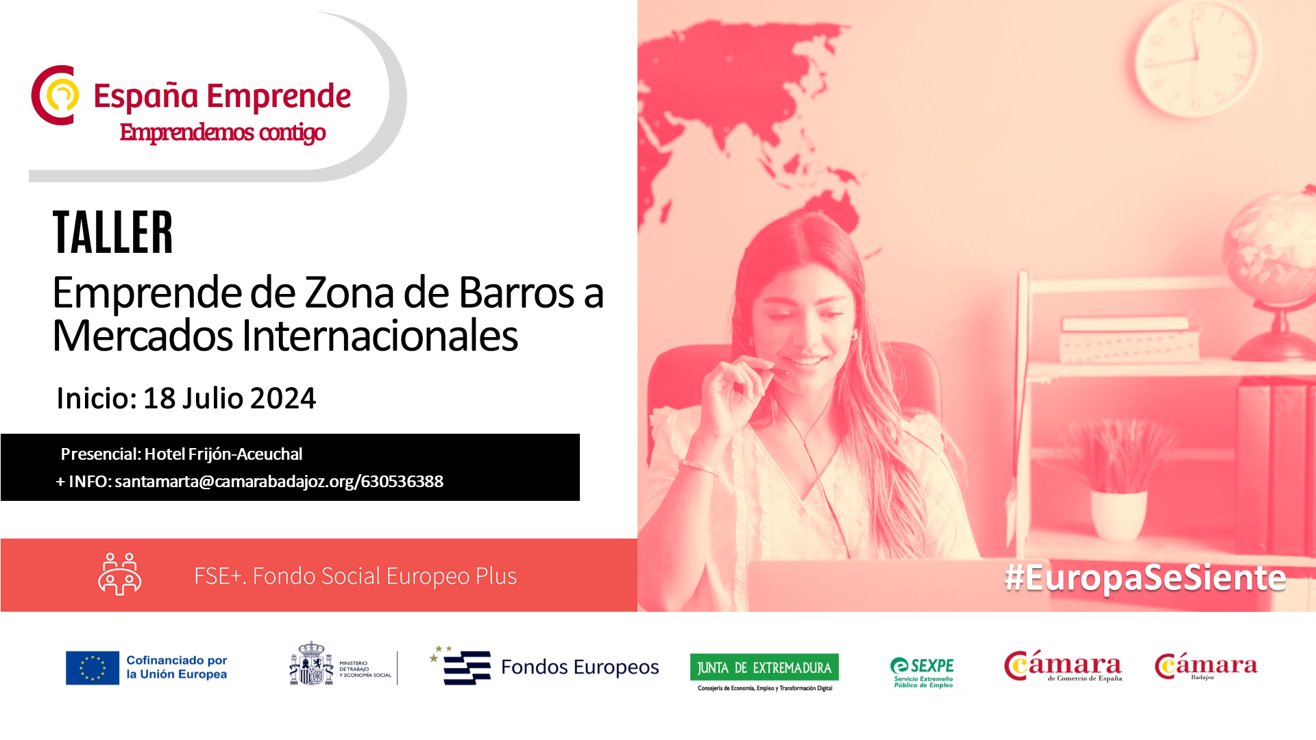 Taller España-Emprende: Emprender desde la Zona de Barros a mercados internacionales (Japón/Brasil/Colombia)