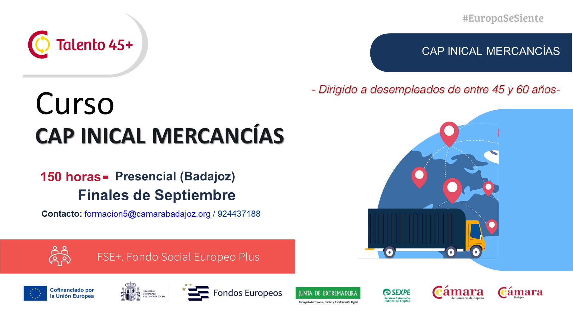 CURSO 45+: CAP INICIAL MERCANCÍAS