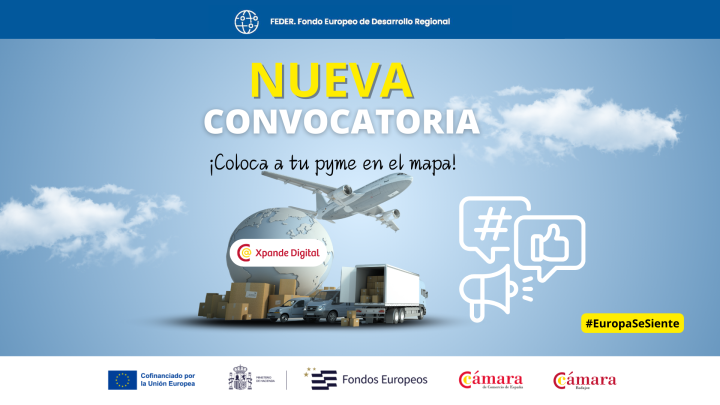 Nuevas ayudas de la Cámara de Badajoz para abrirse a mercados internacionales a través del marketing digital