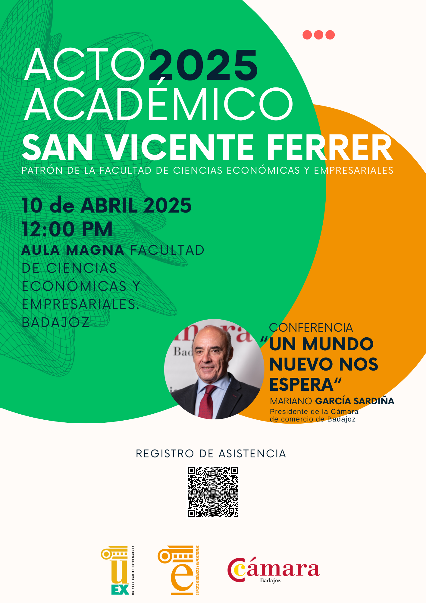Acto Académico "San Vicente Ferrer" Patrón de la Facultad de Ciencias Económicas y Empresariales