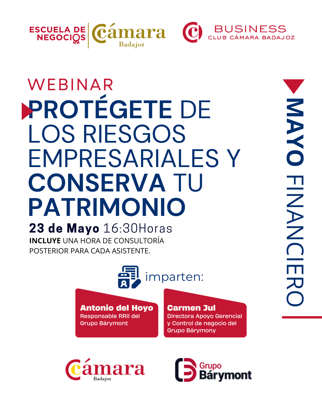 CÓMO PROTEGERTE DE LOS RIESGOS EMPRESARIALES Y CONSERVAR TU PATRIMONIO PERSONAL - Mayo Financiero