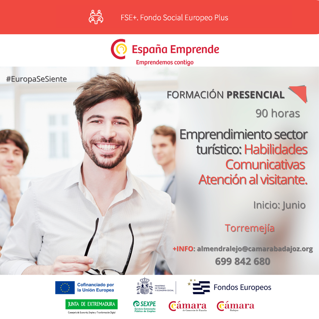 Emprendimiento sector turístico: habilidades comunicativas atención al visitante