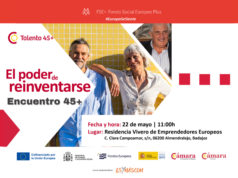 Próximo encuentro 45+: ‘El poder de reinventarse’