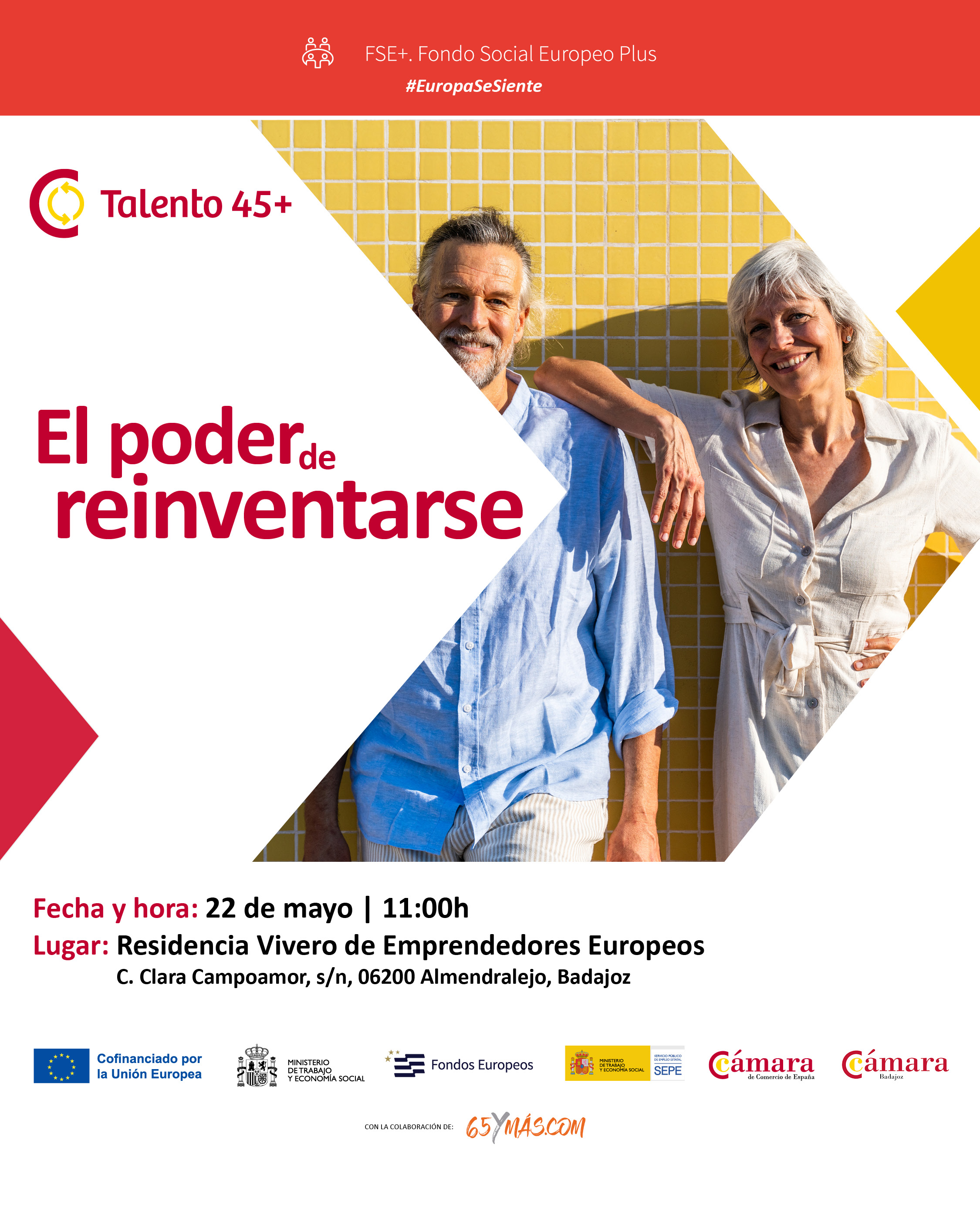 Talento 45+ El Poder de Reinventarse / Almendralejo