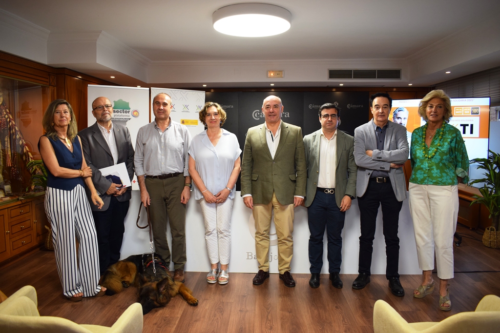 La Cámara de Comercio de Badajoz impulsa la Campaña “Empresa Solidaria 2025” junto a la Plataforma del Tercer Sector de Extremadura
