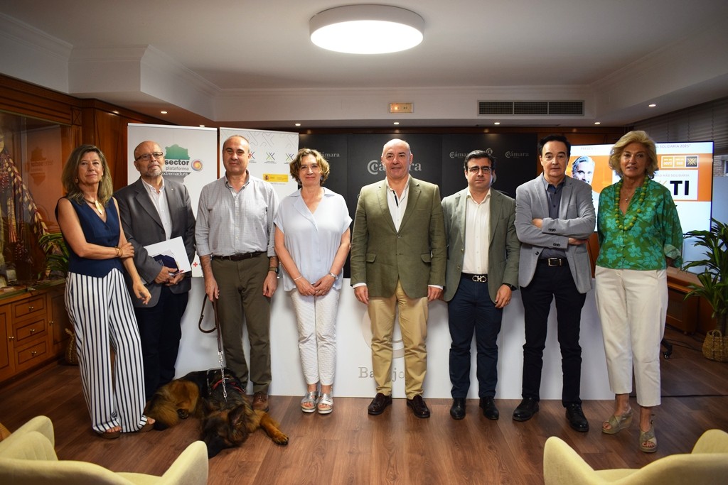 La Cámara de Comercio de Badajoz impulsa la Campaña “Empresa Solidaria 2025” junto a la Plataforma del Tercer Sector de Extremadura