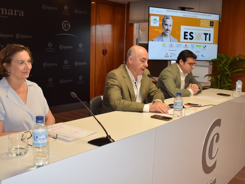 La Cámara de Comercio de Badajoz impulsa la Campaña “Empresa Solidaria 2025” junto a la Plataforma del Tercer Sector de Extremadura