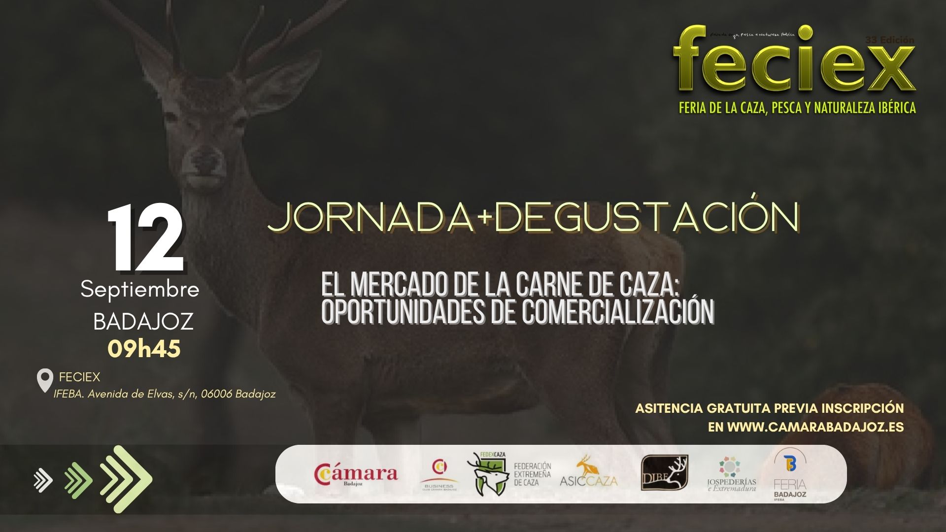 JORNADA+DEGUSTACIÓN  El mercado de la carne de caza: Oportunidades de comercialización